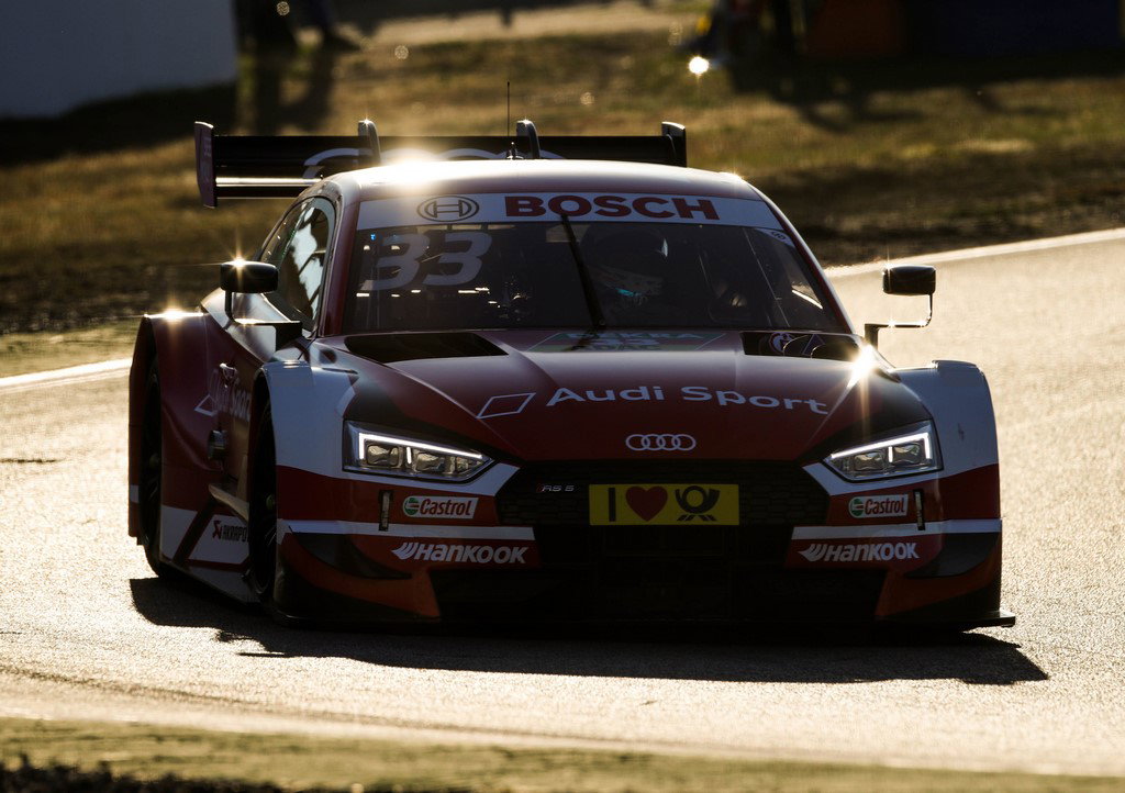 DTM Hockenheim: Auer beats title contender Paffett to race one pole